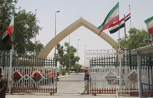 paso fronterizo entre Irán e Iraq